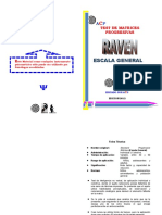 MANUAL Del Test de Matrices Progresivas de Raven