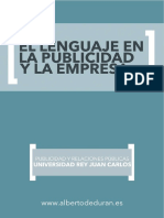 El Lenguaje en La Publicidad y La Empresa