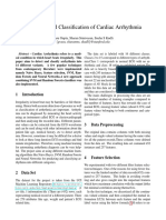 Vasu Gupta, Sharan Srinivasan, Sneha Kudli, Prediction and Classification of Cardiac Arrhythmia