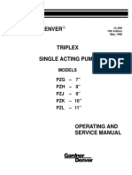 MUD PUMP PZ - 7 A 11 Service Manual PDF