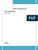 Intermediate Financial Accounting