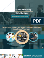 Factors Affecting Job Design