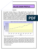 Cucumber Value Chain Profile: 1. Description of The Industry