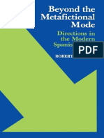 Robert C. Spires-Beyond The Metafictional Mode - Directions in The Modern Spanish Novel-University Press of Kentucky (1984) PDF