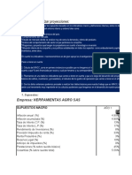 Ejercicio de Proyecciones Financieras