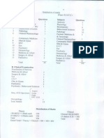 PMDC UHS 2010 Exam Format