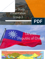 Case Study About Taiwan