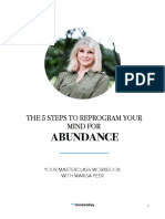 The 5 Steps To Reprogram Your Mind For Abundance Masterclass With Marisa Peer Workbook Launch 2 PDF