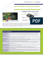 Insight Robotics - Wildfire Detection - Spec Sheet