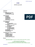 ISO 9001 Internal Audit (Training Material)