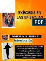 Exegesis en Las Epistola