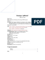 R PDF Tools