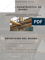 Sistema Constructivo de Bambú