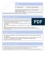 Fractions Lesson Plan Sequence