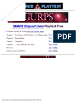 Sjg6533 - Gurps 3e - Sourcebook - Shapeshifters