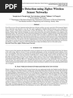 Forest Fire Detection Using Zigbee Wireless Sensor Networks