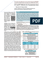 Design Selection of CT and PT' Effective For Transmission Lines