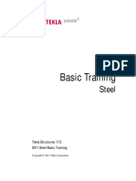 Tekla Structures v17 Basic Training Manual Steel PDF