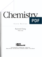 Chemistry: Raymond Chang