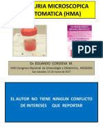 Hematuria Causas y Seguimiento Dr. Eduardo Córdova Masías