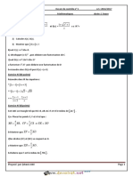 Devoir de Contrôle N°1 - Math - 2ème Informatique (2016-2017) MR Jelassi Adel