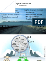 Capital Structure: Capital Structure Theories - Net Income Net Operating Income Modigliani-Miller Traditional Approach