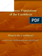 Indigenous Populations of The Caribbean