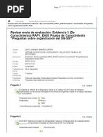 Evidencia 3 (De Conocimiento) RAP1 - EV03 Prueba de Conocimiento "Preguntas Sobre Organización Del SG-SST"