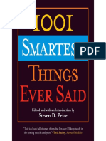 1001 Smartest Things Ever Said by Steven D. Price PDF