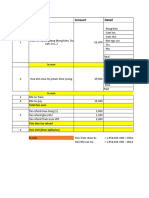 No Invoice Amount Detail: in Sum