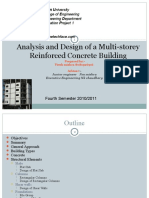 Analysis and Design of A Multi-Storey Reinforced Concrete Building