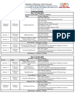 Refresher Course For Registered Pharmacist