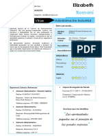 Romaní: Curriculum Vitae