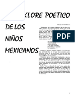 El Folklore Poético de Los Niños Mexicanos