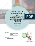 Informe F. Creep