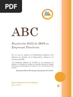 ABC Resolución 0312 de 2019 DC