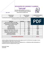 Cotizacion 3 Camaras Domo PDF