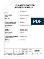 Calculation Dossier