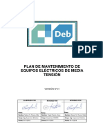 Plan de Mantenimiento Electrco Hotel