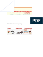 Services Classification: Possession Processing