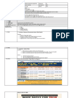 Lesson Plan For Demo - Min. Wage