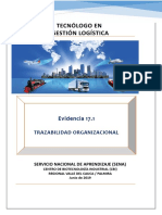 Evidencia 17.1 Trazabilidad Organizacional