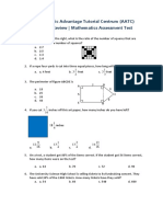 Math HSReview Questions Pshs