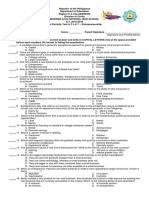 2nd Periodic Tes in T.L.E.