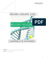 Biología y Geología Actividades 4 ESO