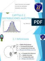 Cap 2. Distribuciones Muestrales PDF