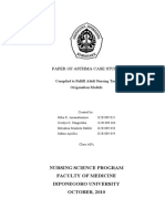 Paper of Asthma Case Study: Nursing Science Program Faculty of Medicine Diponegoro University OCTOBER, 2010