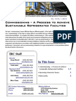 Commissioning - A Process To Achieve Sustainable Refrigerated Facilities