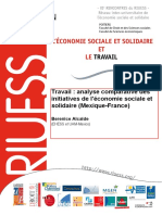 L'Economie Sociale Et Solidaire Et Le Travail