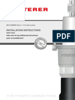 Pfisterer Connex Size 3 3S Installation Instruction Wire Screen Cables